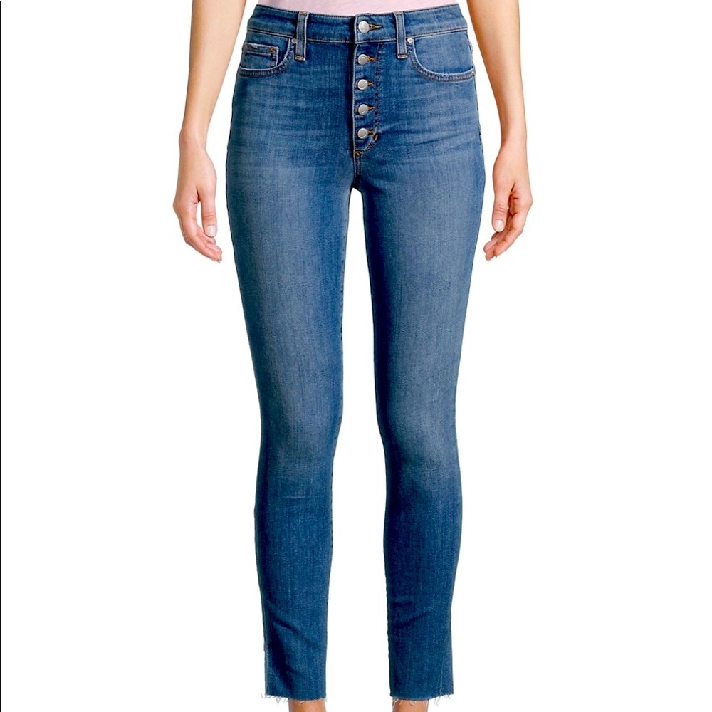 JOE'S JEANS "The Charlie Crop" High-Rise Jeans